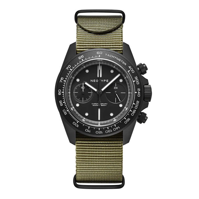 LM02 Type C Black PVD and Black Dial