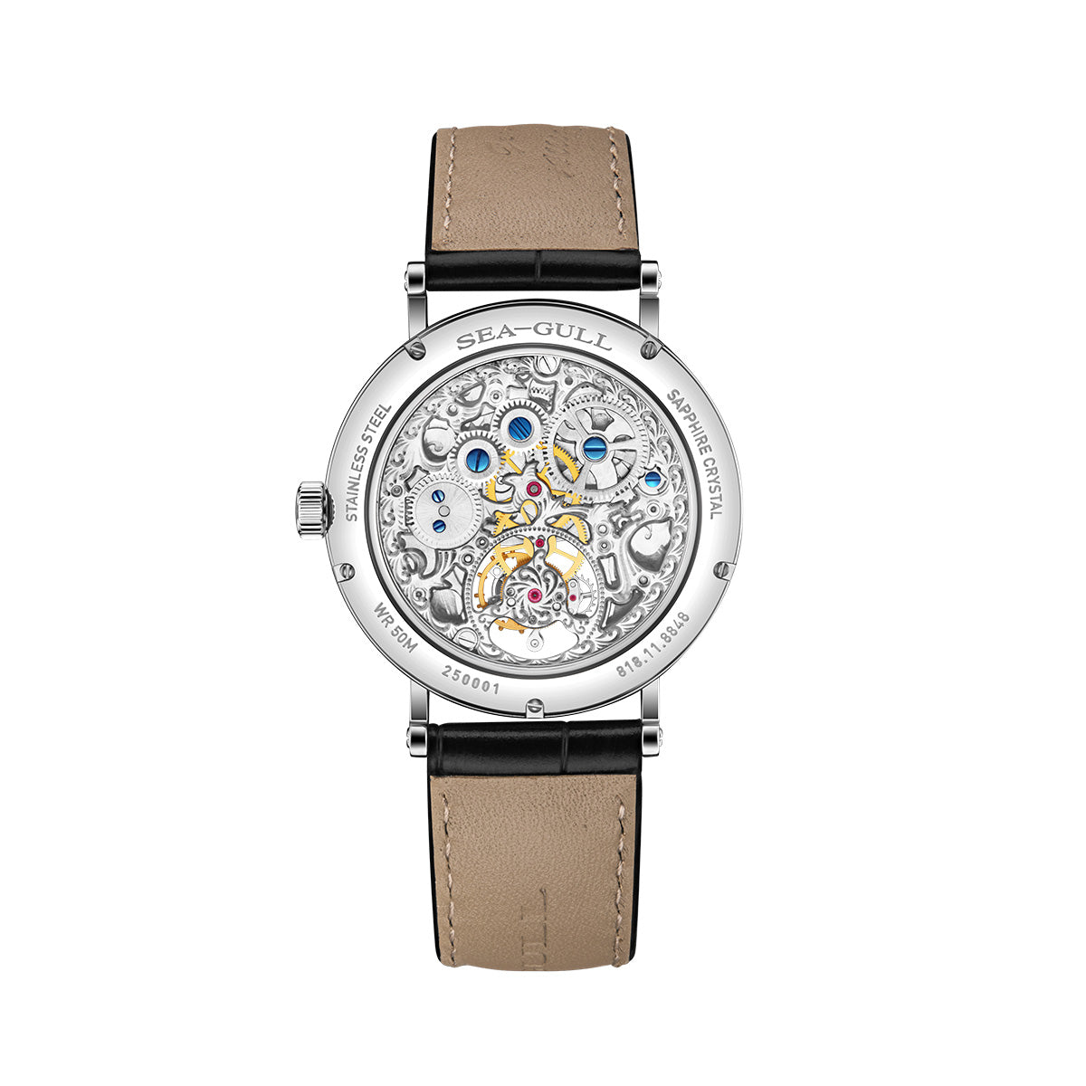 Artisan Patrimoine Maître Artisan Émail Régulateur Excentrique Tourbillon 39mm