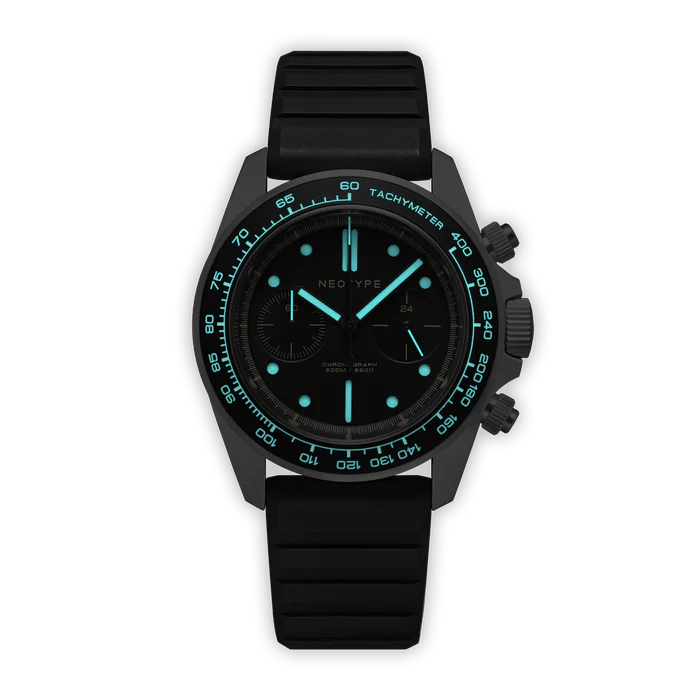 LM02 Type C Steel and Black dial + Old Radium