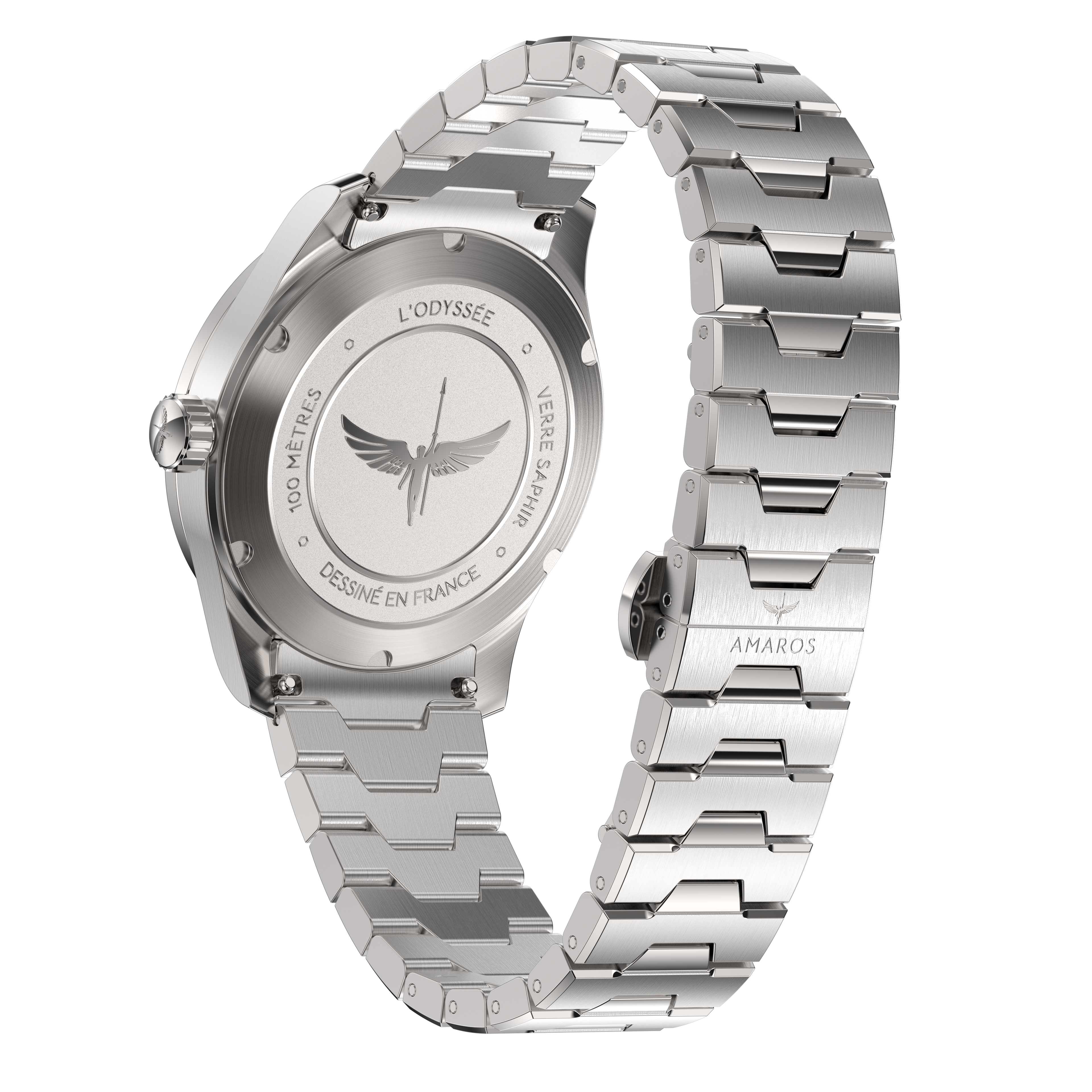 The Odyssey - Automatic GMT Watch - Lilac Grey 