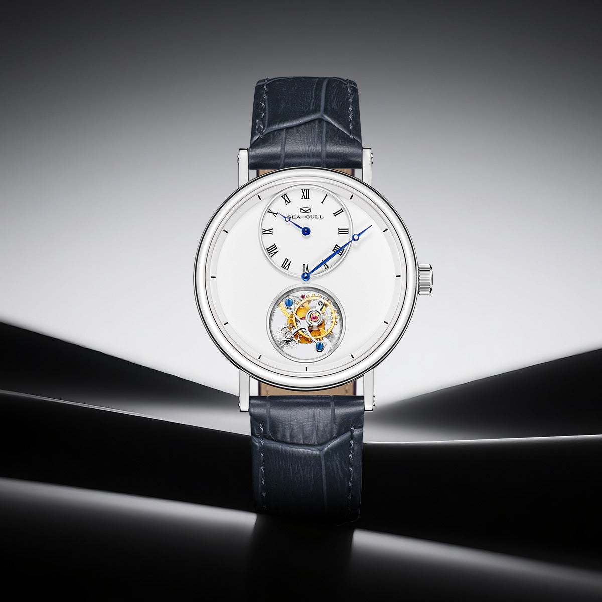 Artisan Patrimoine Maître Artisan Émail Régulateur Excentrique Tourbillon 39mm