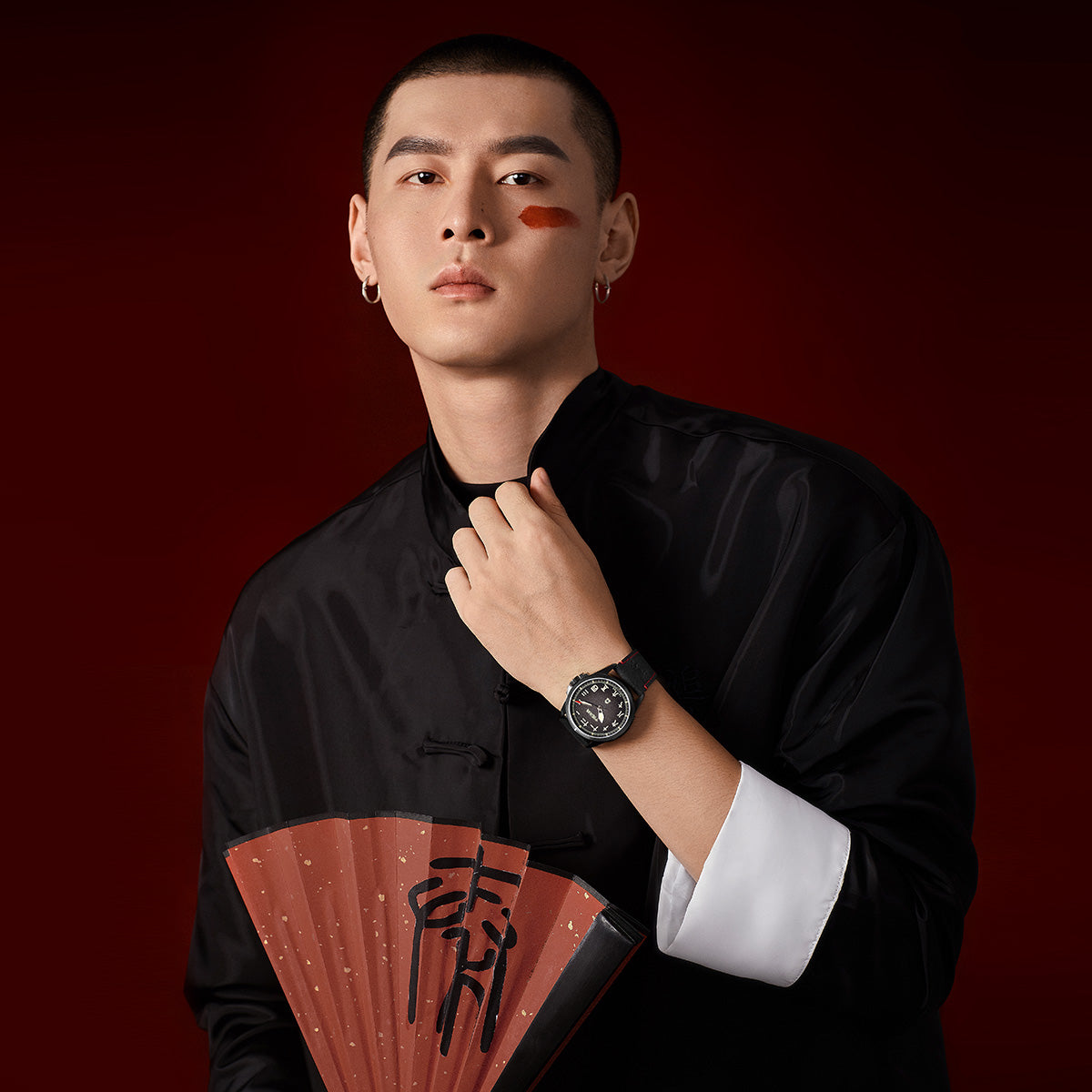 Dynastie Qin "Guerrier Noir" Style Chinois 43mm