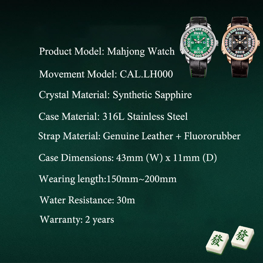 Mahjong Game Wheel Automatique