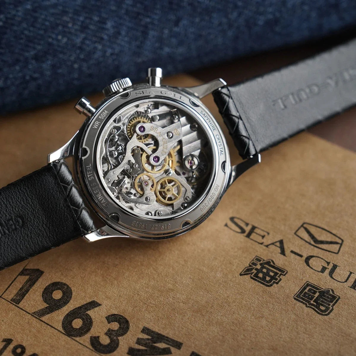 1963 Édition Nuit Polaire Vintage Chronographe 37.3mm