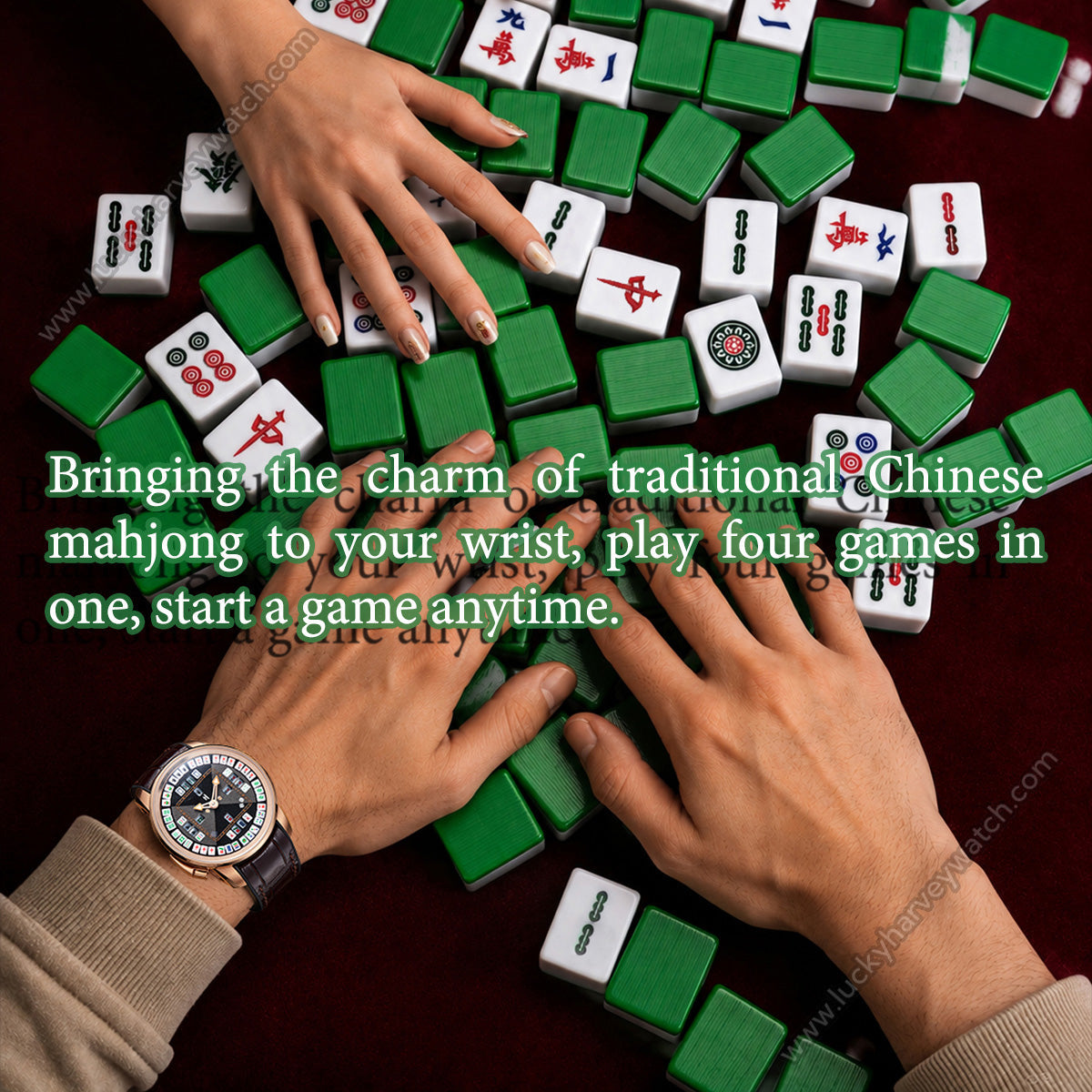 Mahjong Game Wheel Automatique
