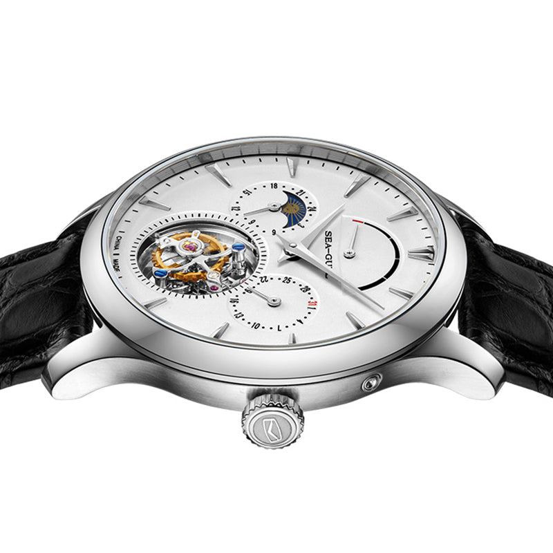 Artisan Patrimoine Multifonction Céleste Calendrier Réserve de Marche Excentrique Tourbillon 41mm