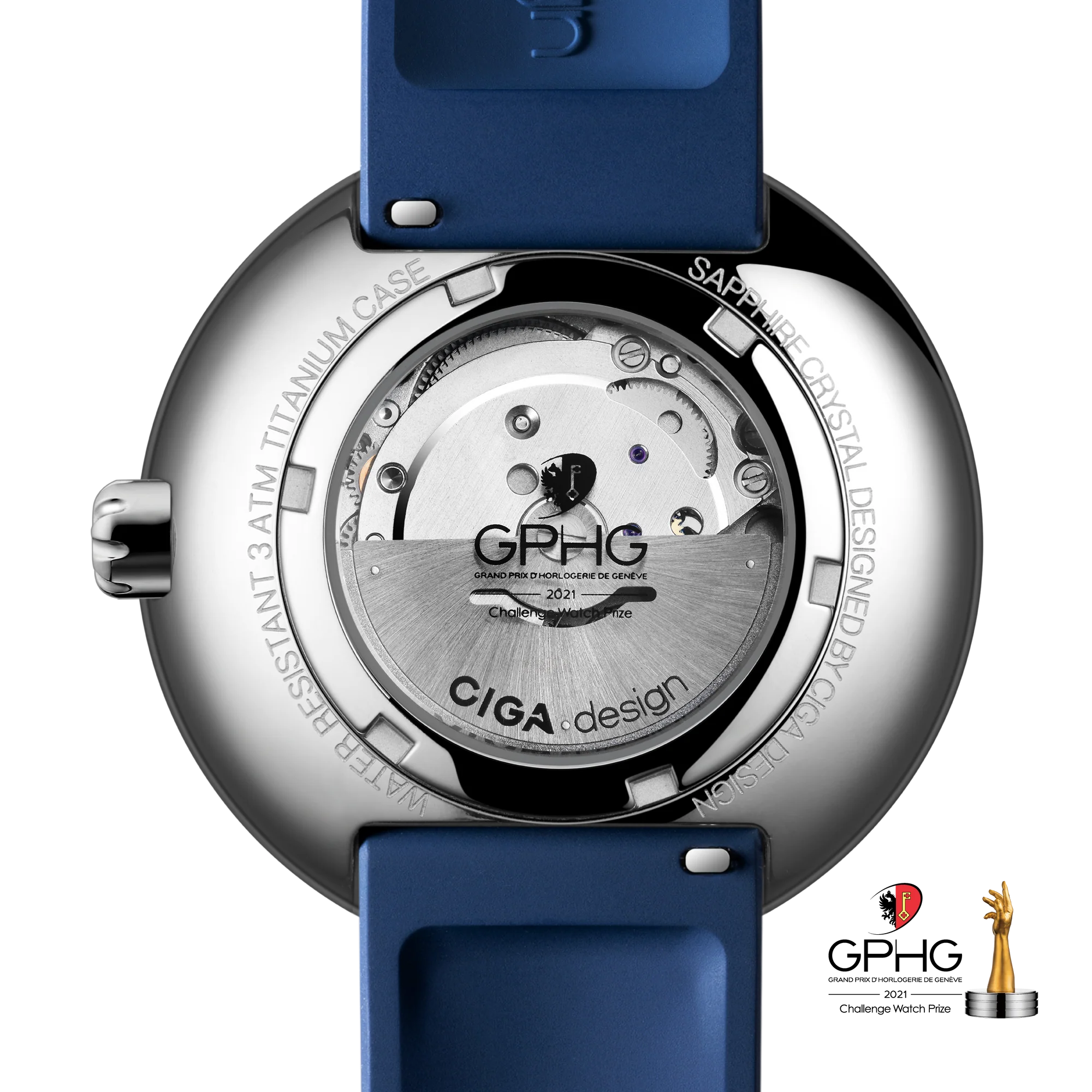 CIGA design  WATCH BLUE PLANET II