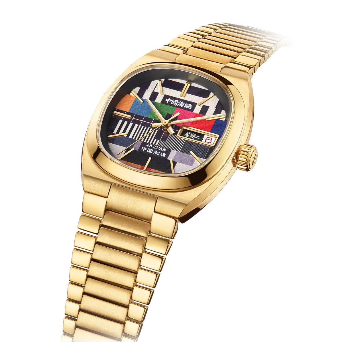 Seagull – Vintage TV Dial Tonneau Or 36 mm / 32 mm