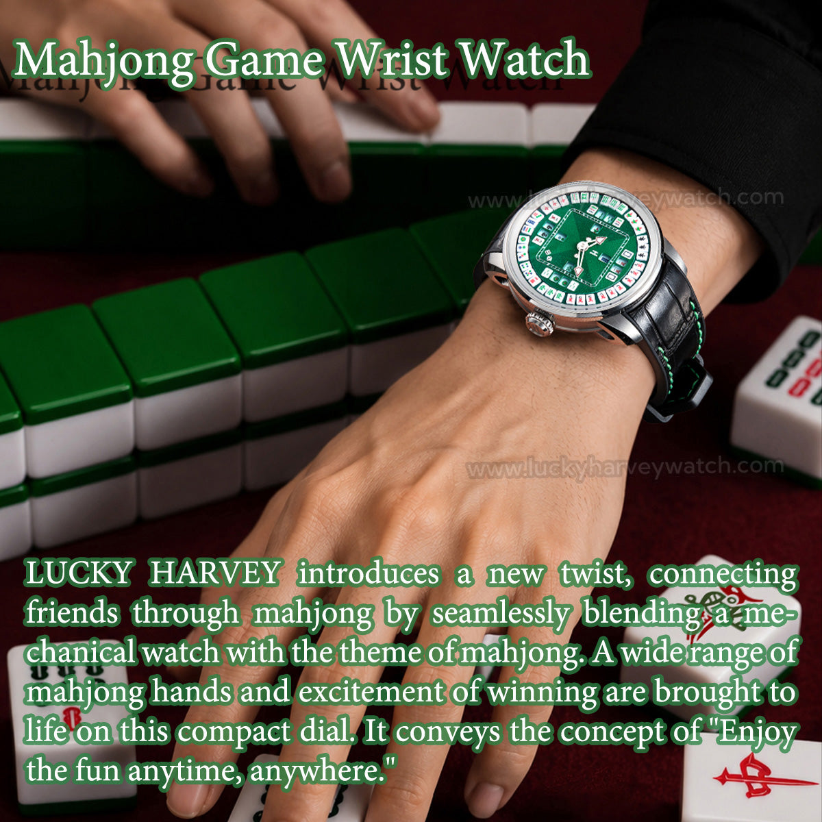 Mahjong Game Wheel Automatique