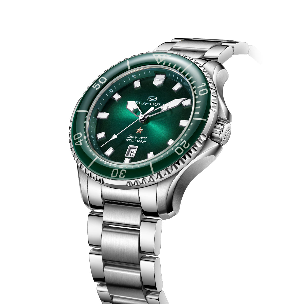 Océan Pro 300m Étanche Plongée 44mm