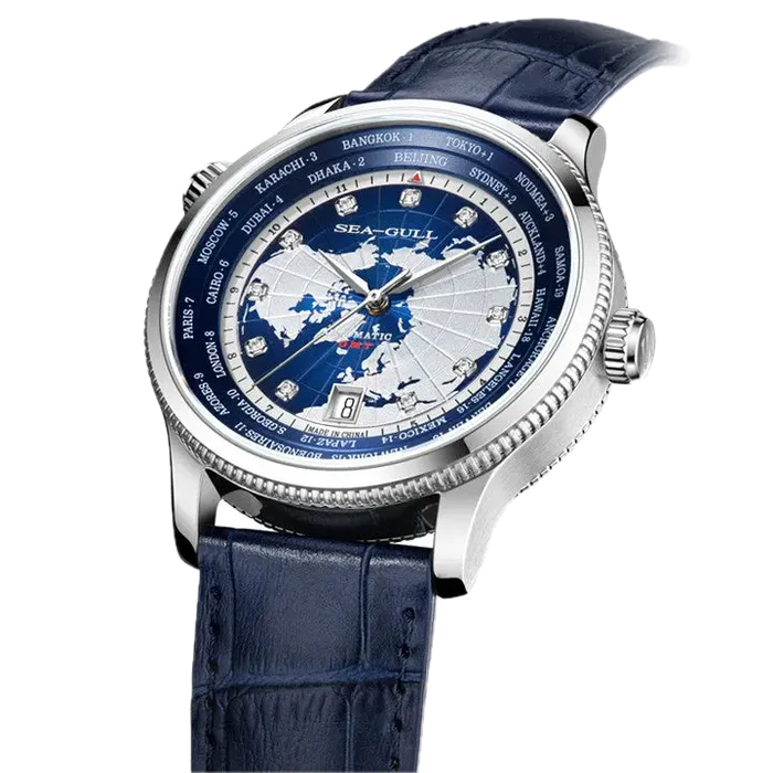 Seagull – Montre GMT Heure Mondiale