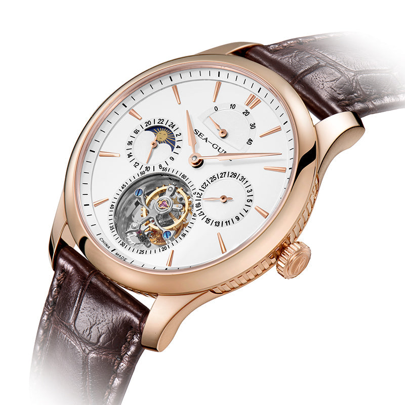 Artisan Patrimoine Céleste Calendrier Réserve de Marche Excentrique Tourbillon 41mm