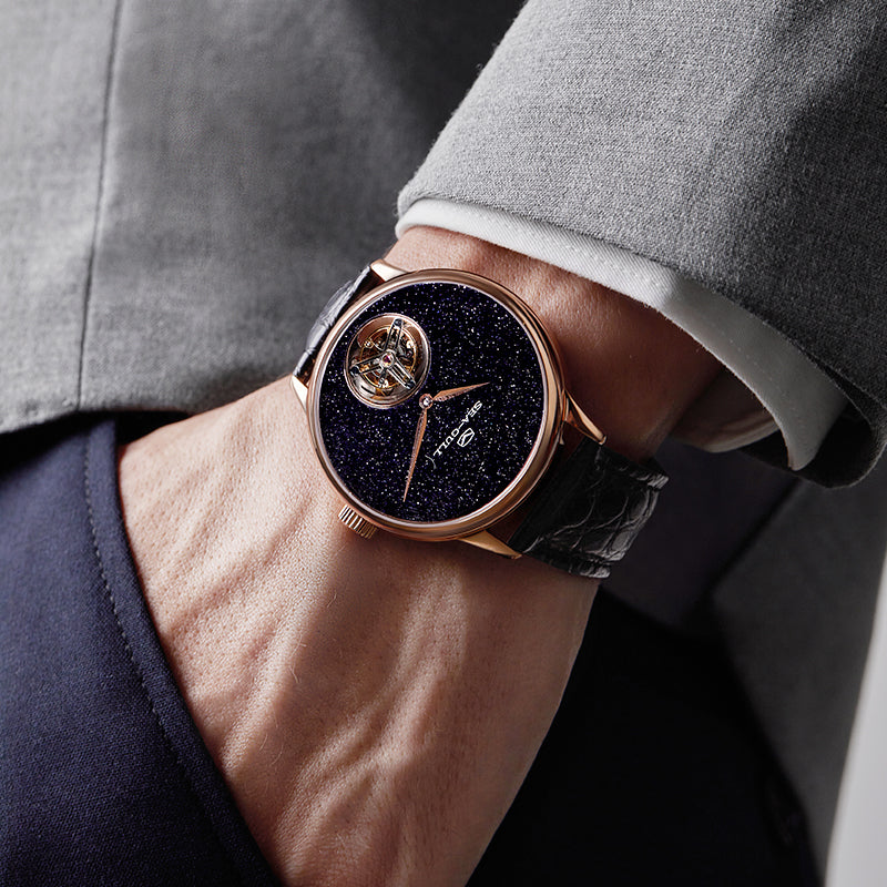 Artisan Patrimoine Galaxy Ciel Étoilé Aventurine Coaxial Tourbillon 42mm