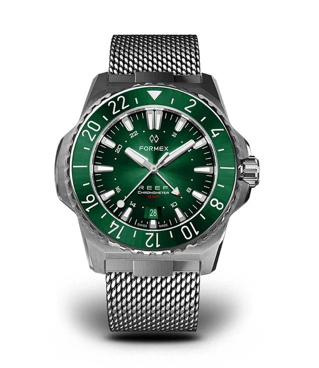 Formex Reef GMT 42mm Automatic COSC 300M Green