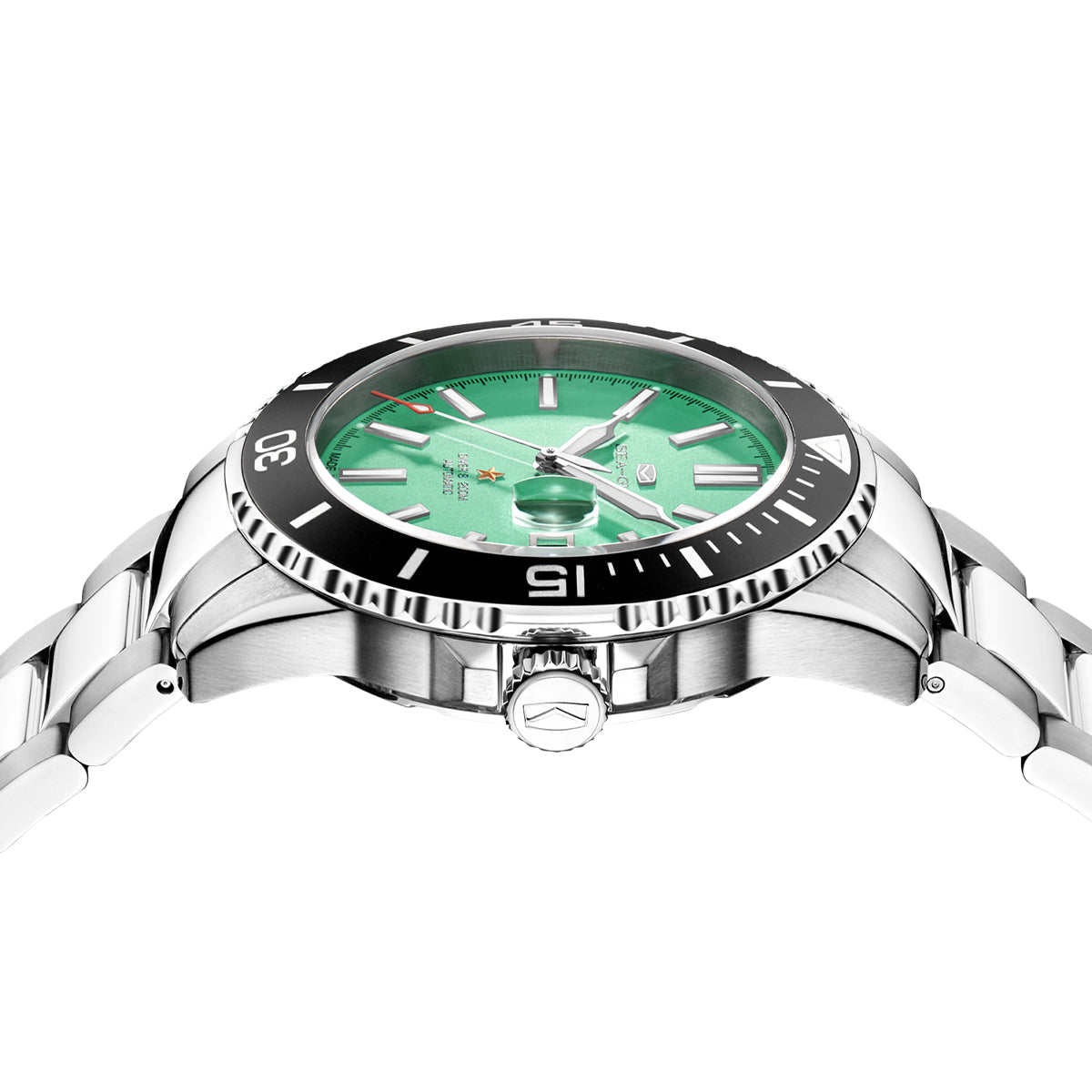 Océan 200m Étanche Cadran Mat Plongée 44mm