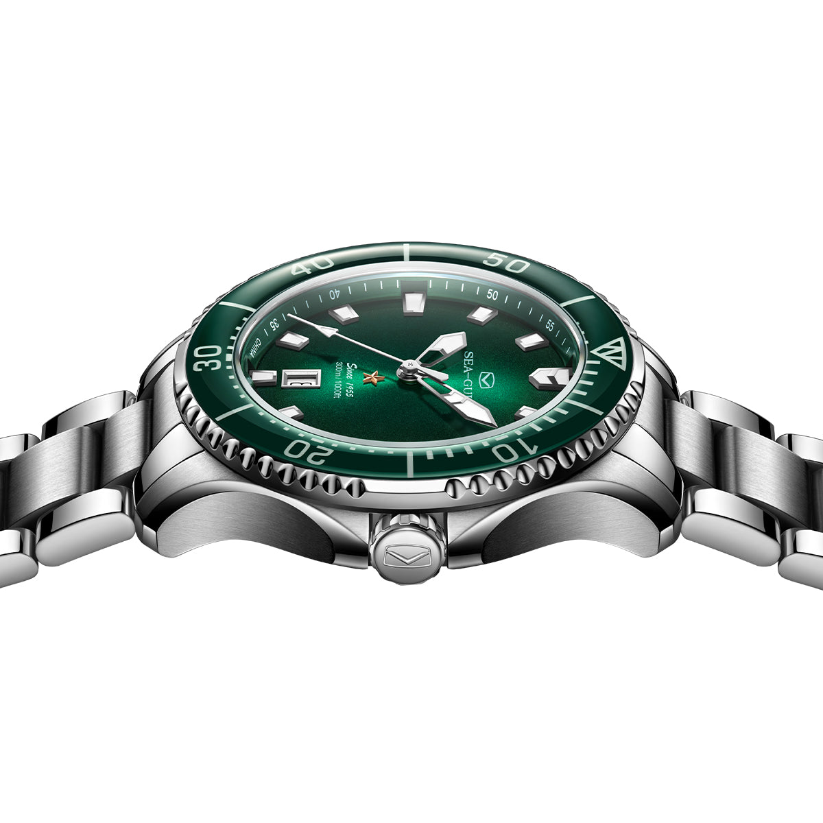 Océan Pro 300m Étanche Plongée 44mm