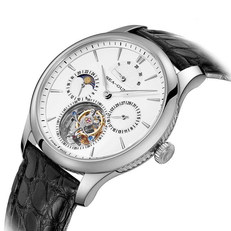 Artisan Patrimoine Céleste Calendrier Réserve de Marche Excentrique Tourbillon 41mm