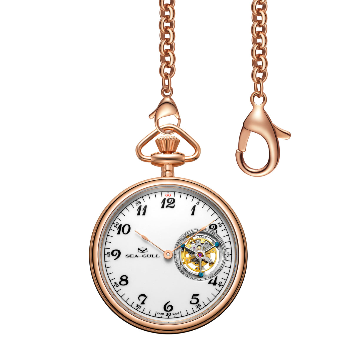 Tourbillon Chiffres Arabes Gousset 47mm