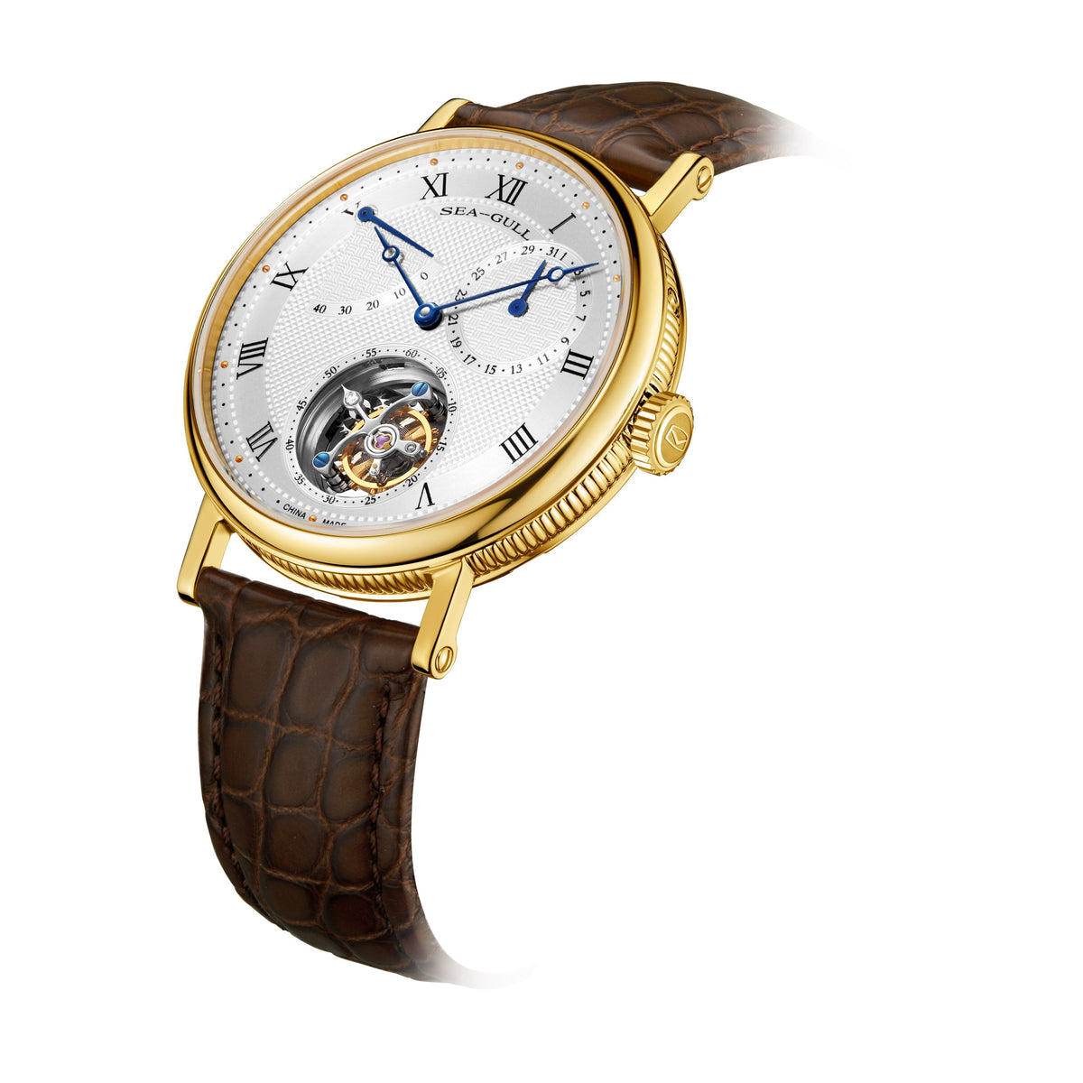 Patrimoine Tourbillon Indicateur de Réserve Calendrier 41mm