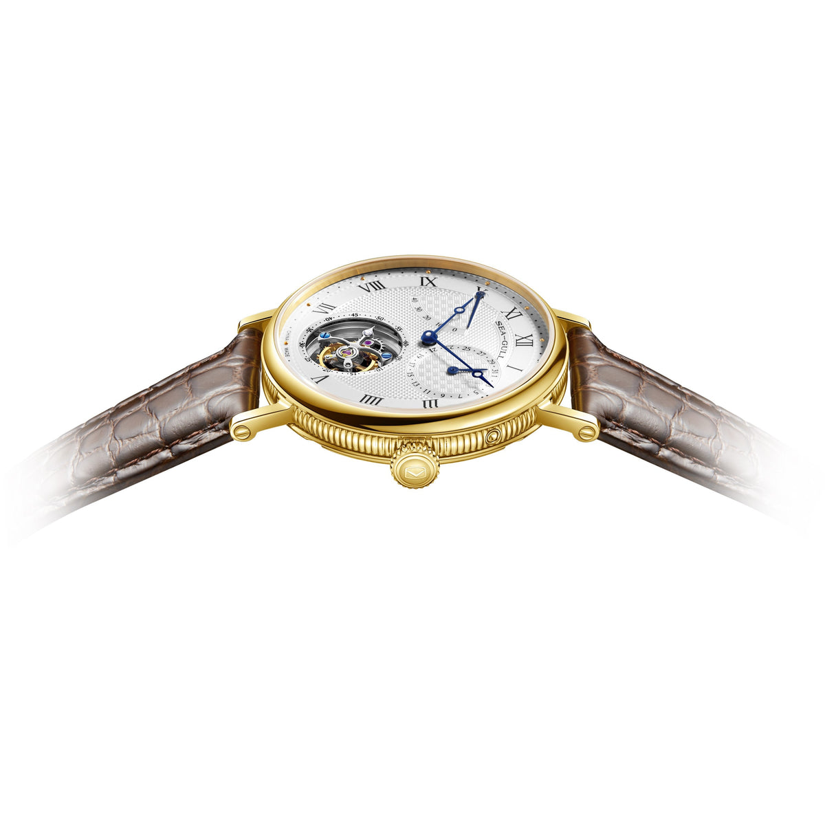Patrimoine Tourbillon Indicateur de Réserve Calendrier 41mm