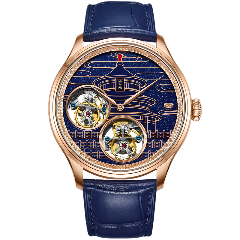 Seagull – Double Tourbillon Cadran Ciel Étoilé