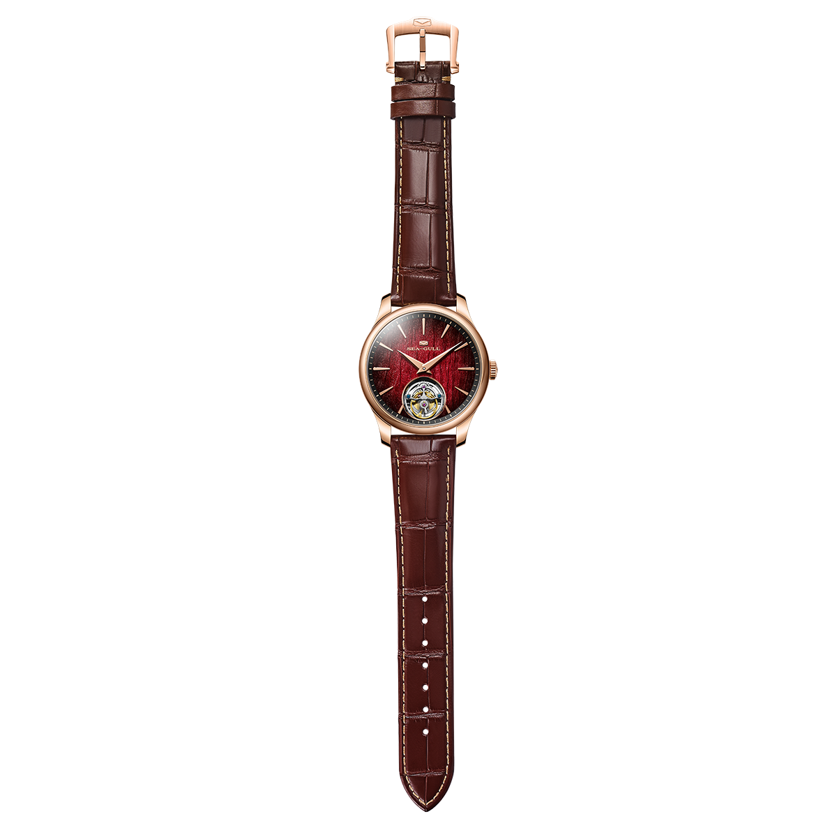 Année du Cheval Édition Limitée Ultra-fin Tourbillon 42mm
