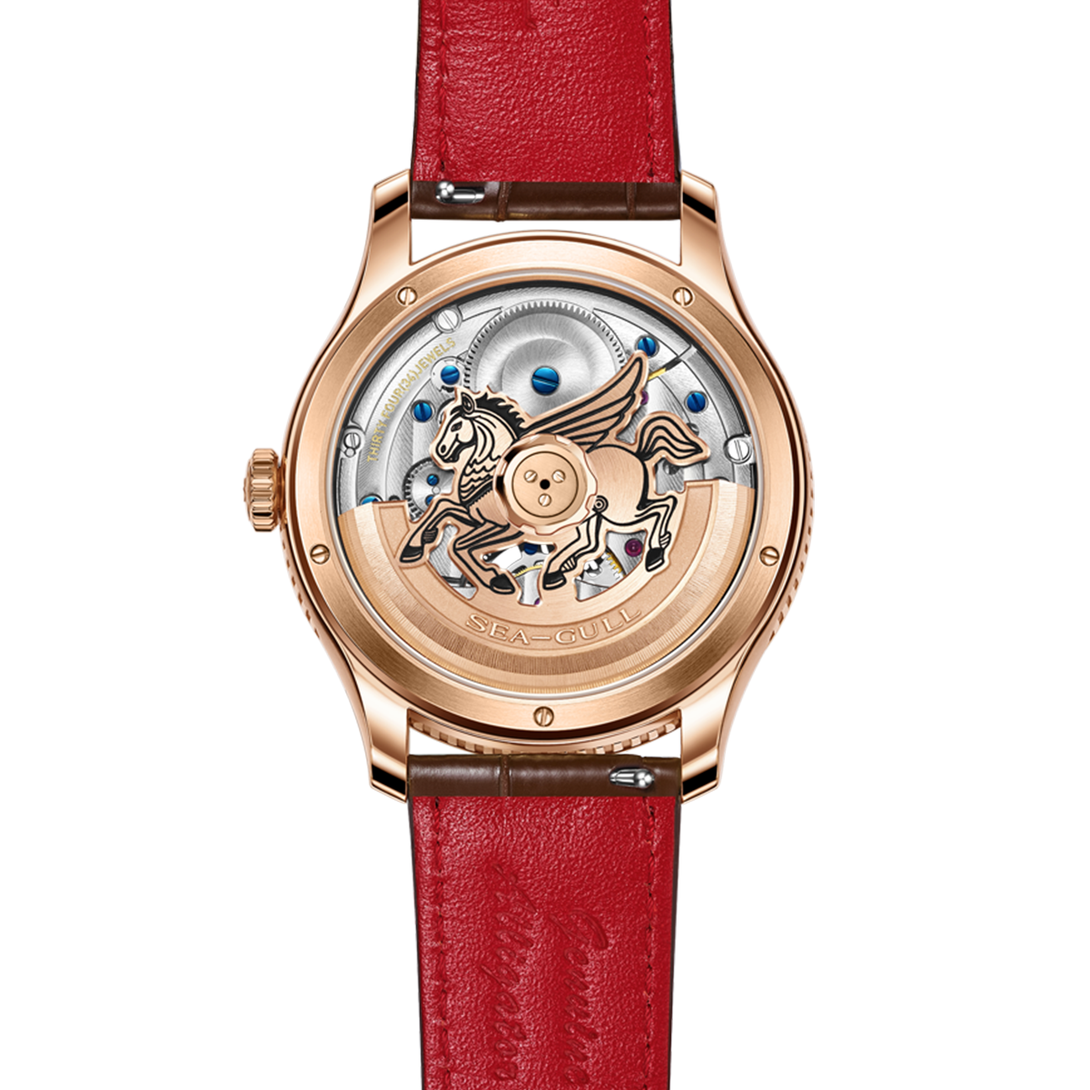 Année du Cheval Édition Limitée Ultra-fin Tourbillon 42mm