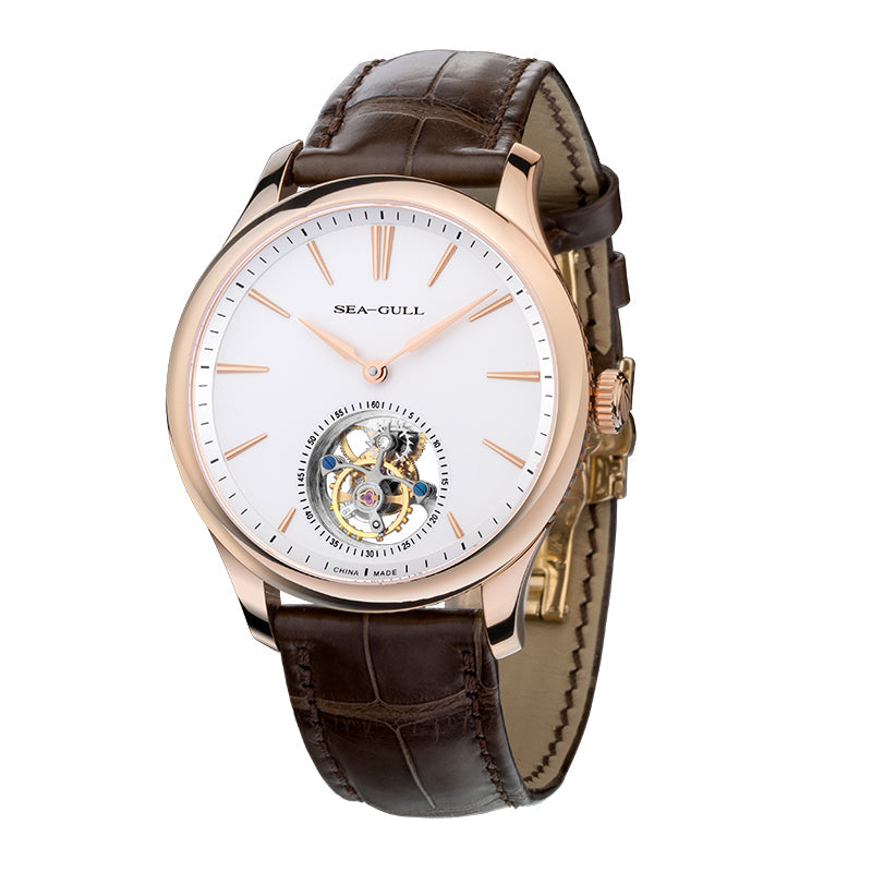 Patrimoine Décentré Tourbillon Fond Transparent 41mm