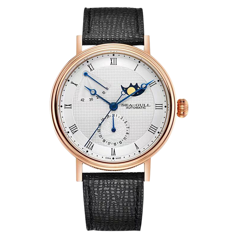 Phase de Lune Calendrier Réserve de Marche 41mm