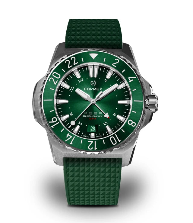 Formex Reef GMT 42mm Automatic COSC 300M Green