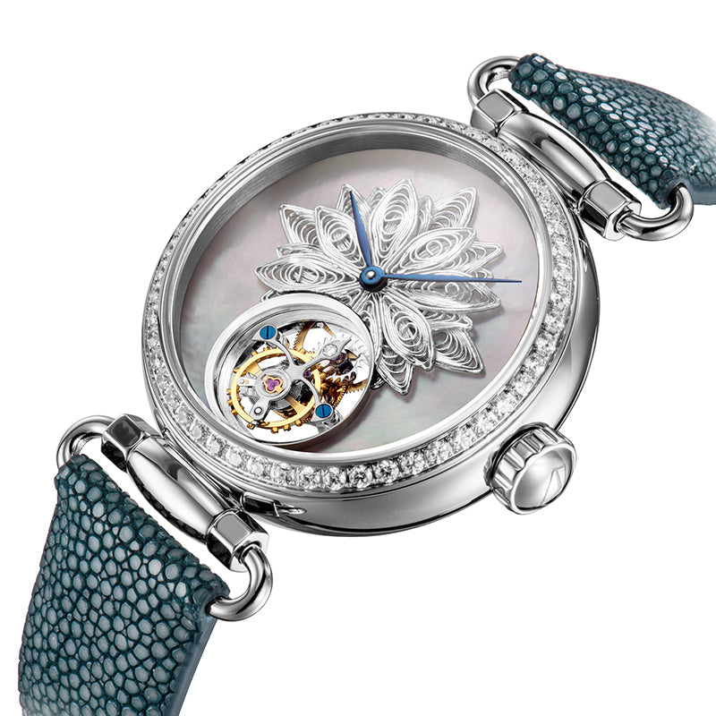 Artisan ICH Filigrane Argent Femme Tourbillon 39mm