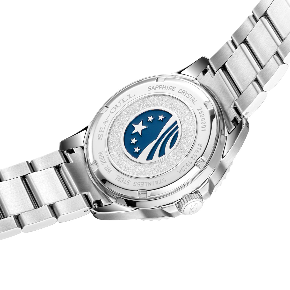 Océan 200m Étanche Cadran Mat Plongée 44mm