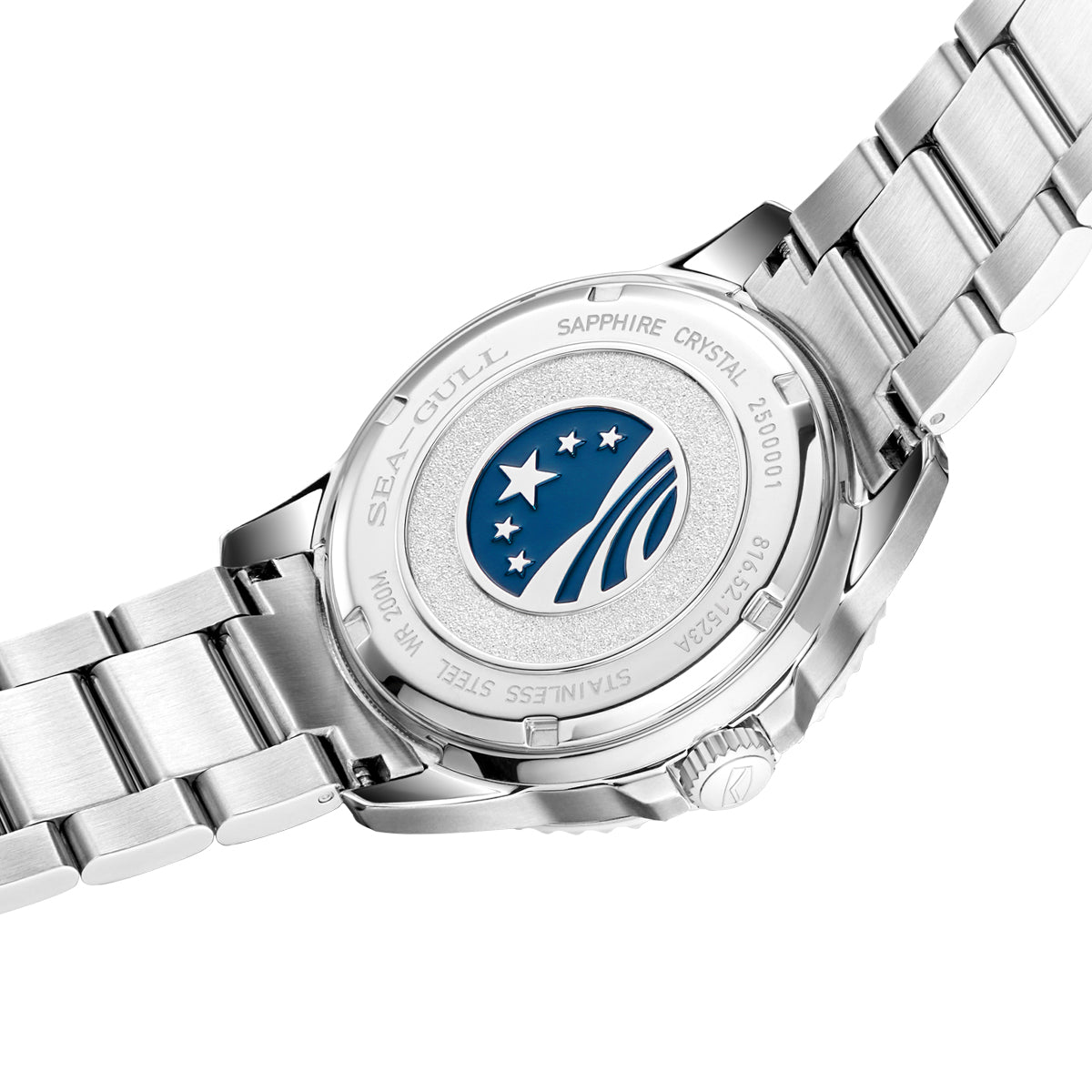 Océan 200m Étanche Cadran Mat Plongée 44mm