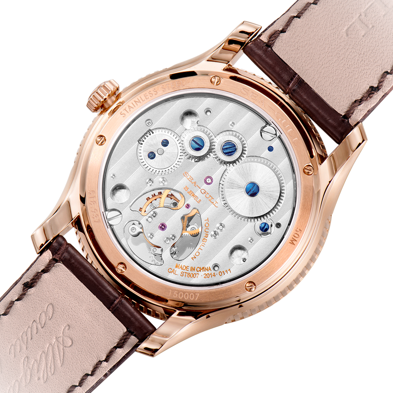 Artisan Patrimoine Céleste Calendrier Réserve de Marche Excentrique Tourbillon 41mm