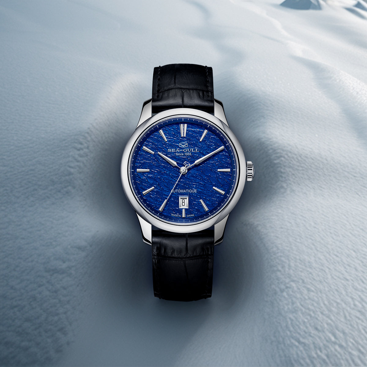 Extraordinaire Cadran Flocon Ultra-fin Habillée 40mm