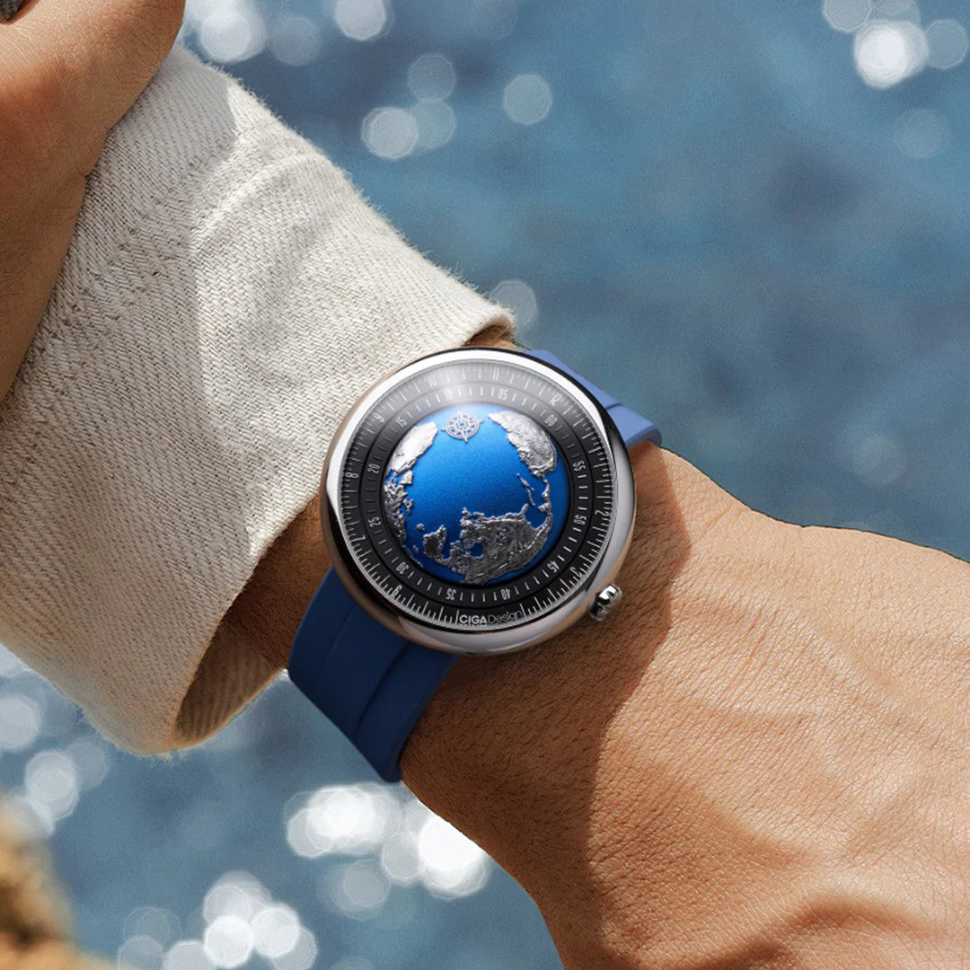 CIGA design  WATCH BLUE PLANET II Atlantic Ocean