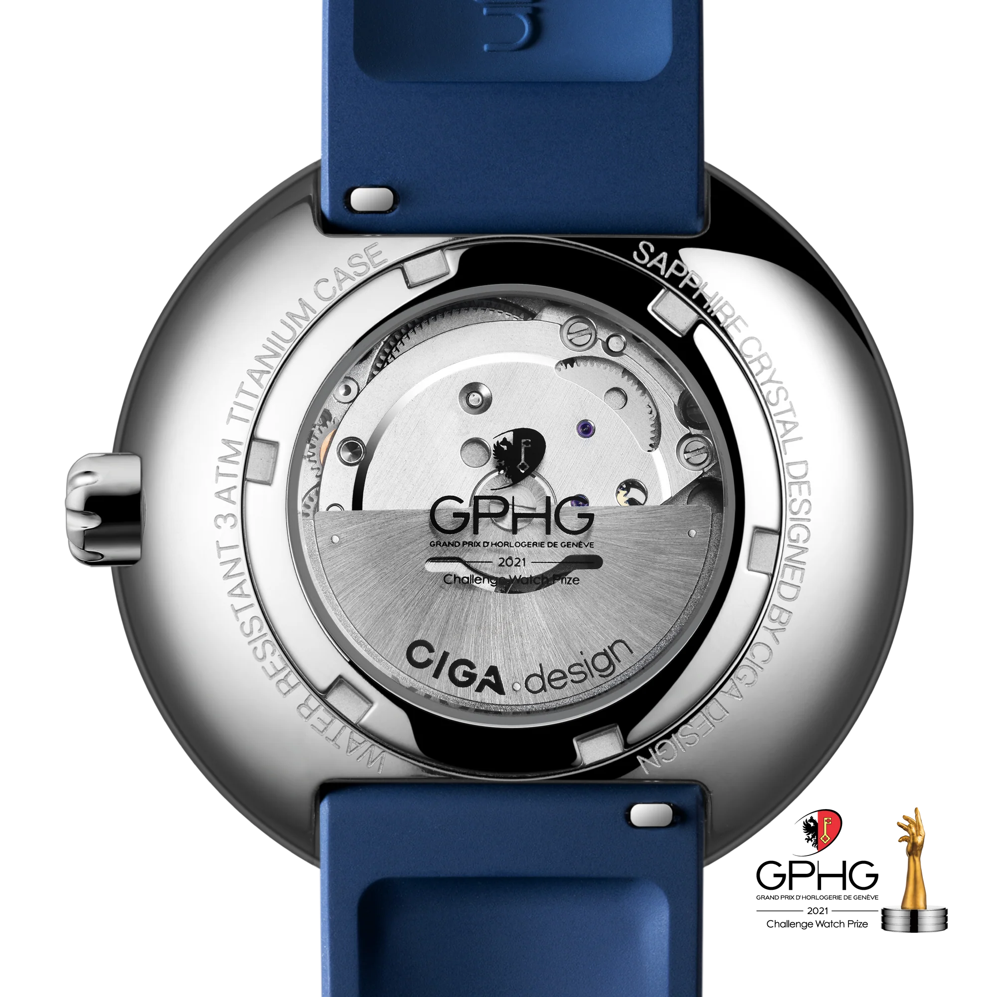 CIGA design  WATCH BLUE PLANET II Atlantic Ocean