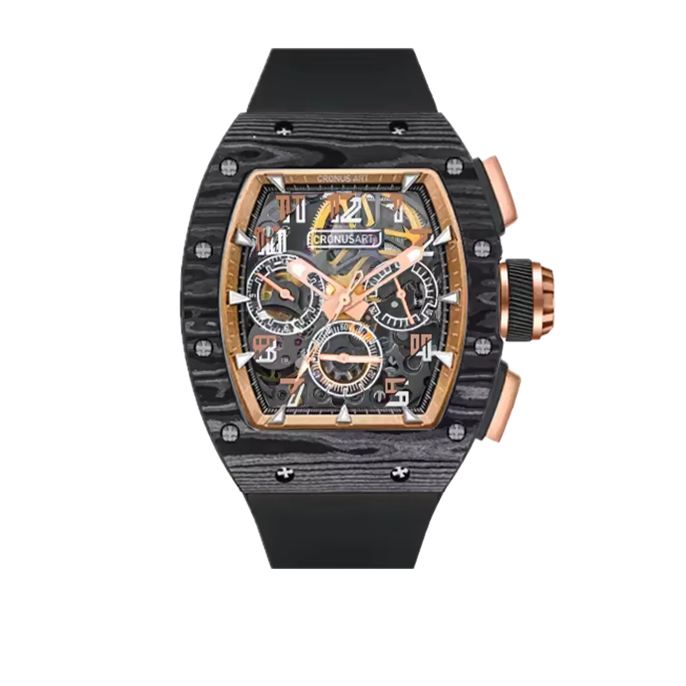 CRONUS ART CM02 et CM06 Chronograph Carbon