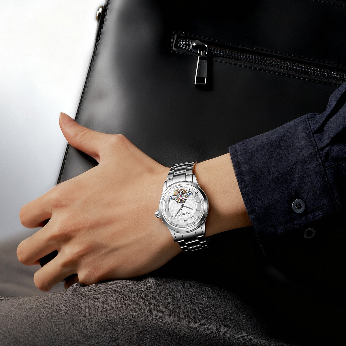 Cœur Ouvert Volant Guilloché 39mm