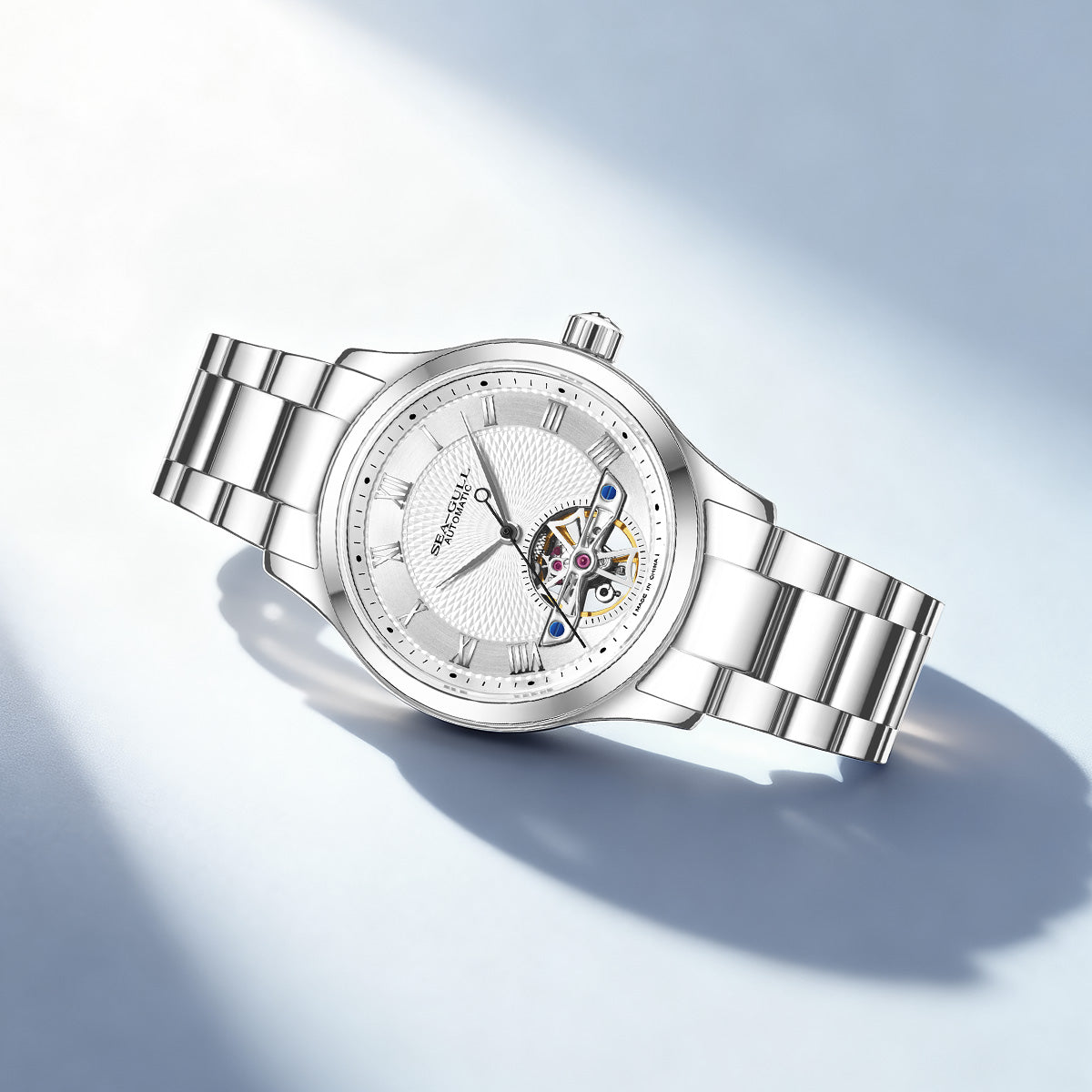 Cœur Ouvert Volant Guilloché 39mm