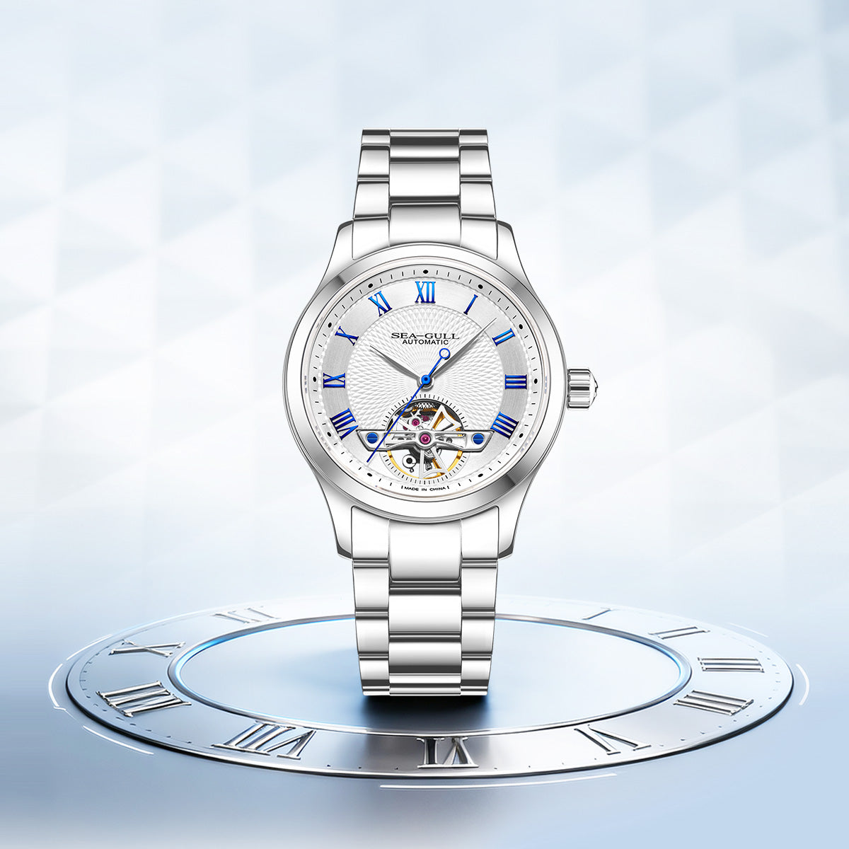 Cœur Ouvert Volant Guilloché 39mm