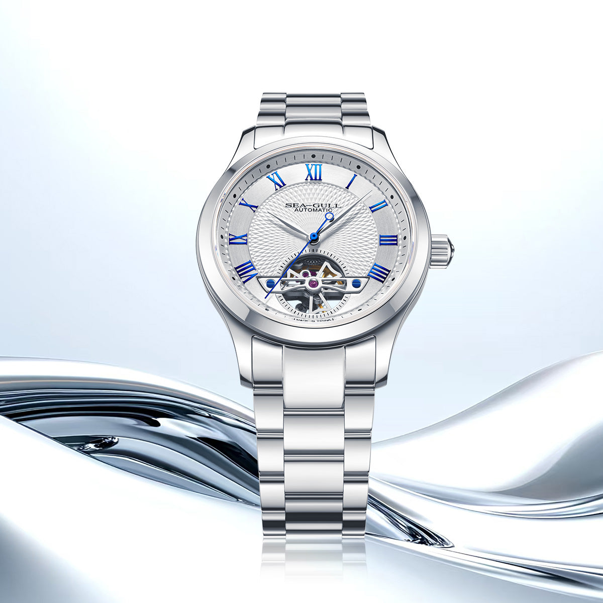Cœur Ouvert Volant Guilloché 39mm