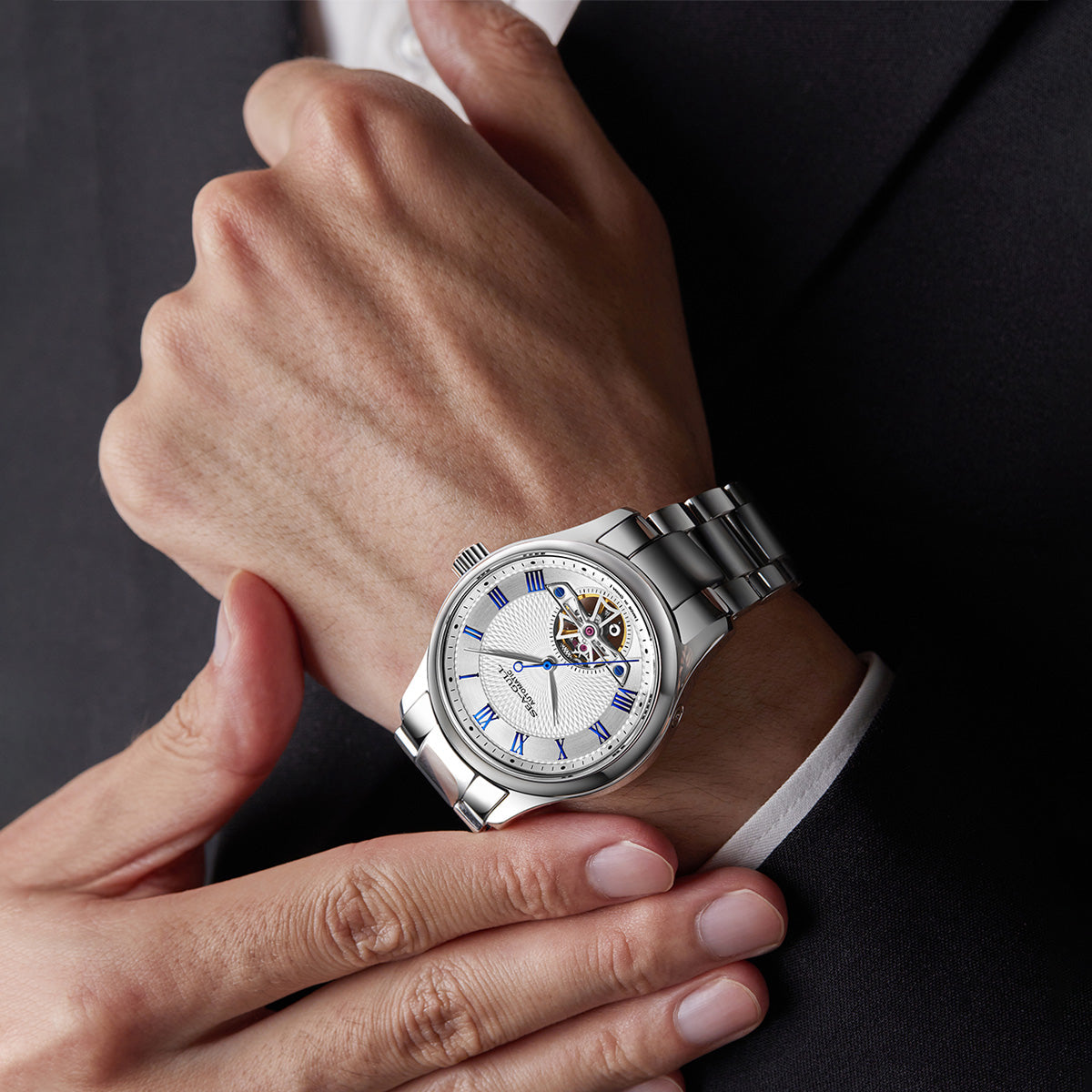 Cœur Ouvert Volant Guilloché 39mm