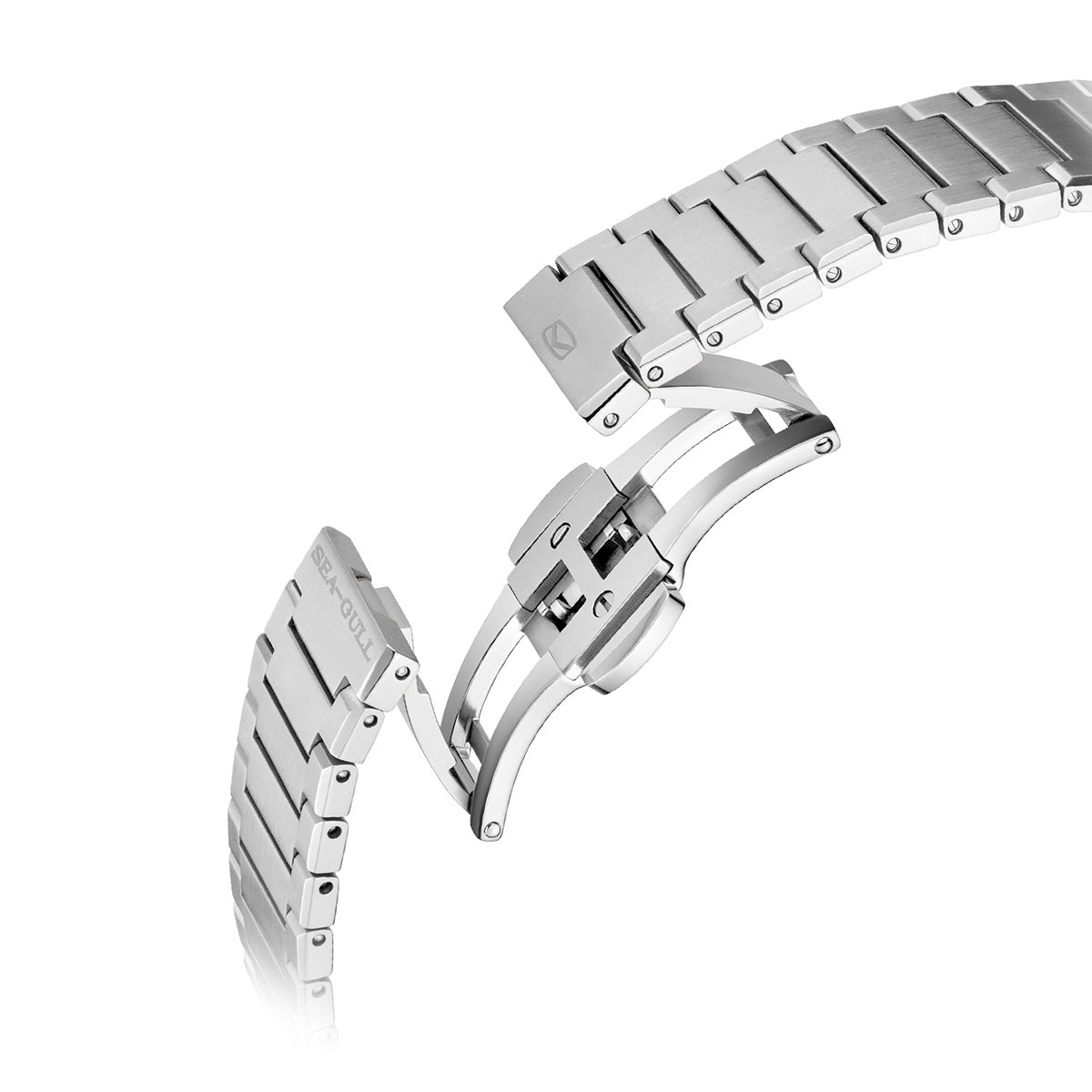Motif Nuage Ancien Jour-Date Réédition Habillée 38mm