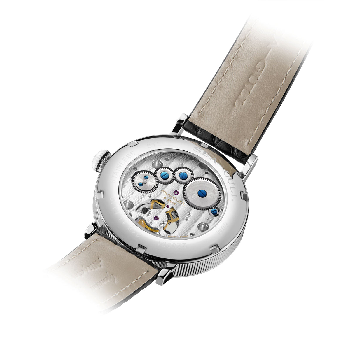 Patrimoine Guilloché Indicateur de Réserve Calendrier Tourbillon 41mm