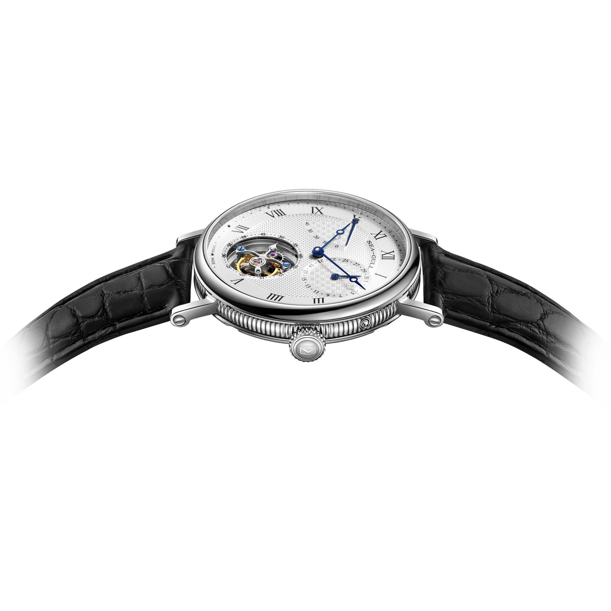 Patrimoine Tourbillon Indicateur de Réserve Calendrier 41mm