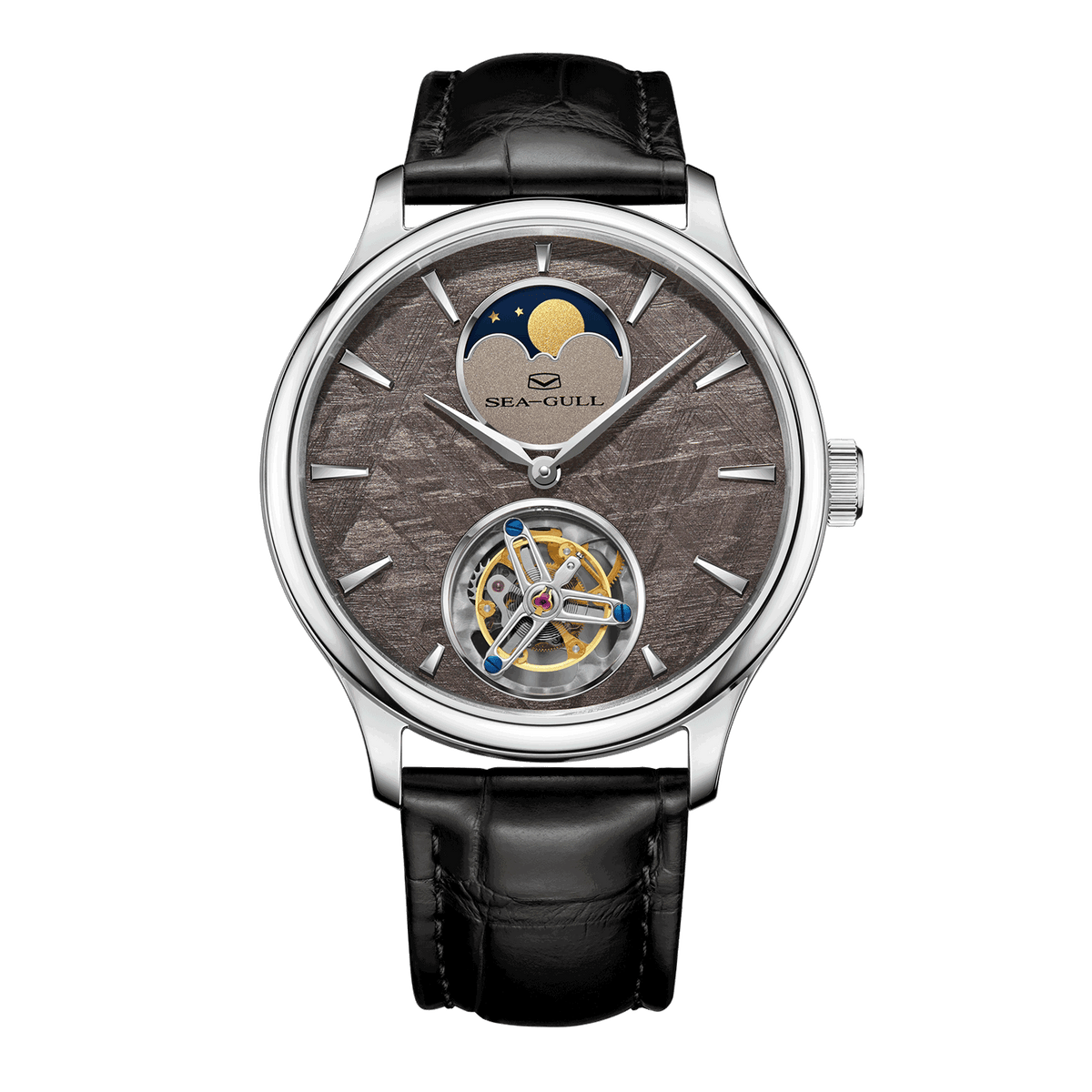 Artisan Patrimoine Météorite Phase de Lune Coaxial Tourbillon 42mm
