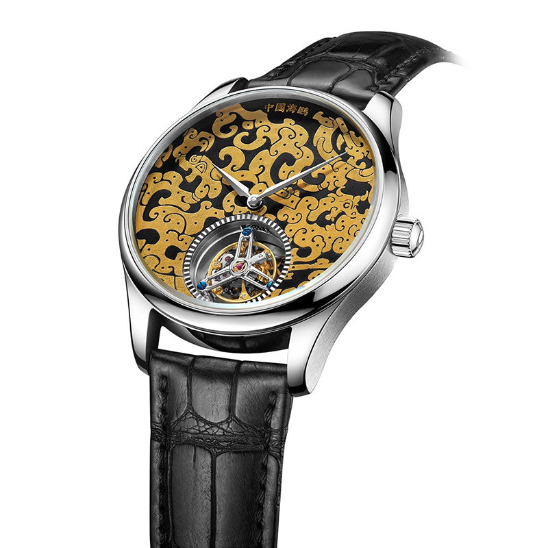 Patrimoine Panloong Or 24K Tourbillon Édition Limitée 42mm