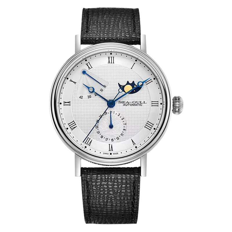 Phase de Lune Calendrier Réserve de Marche 41mm