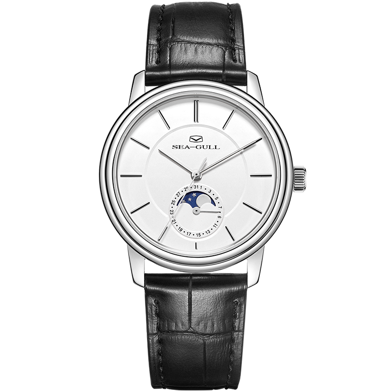 Ultra-fin Phase de Lune Habillée 38mm
